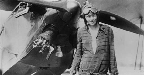 Amelia Earhart Was The First Woman To Cross The Atlantic Ocean By