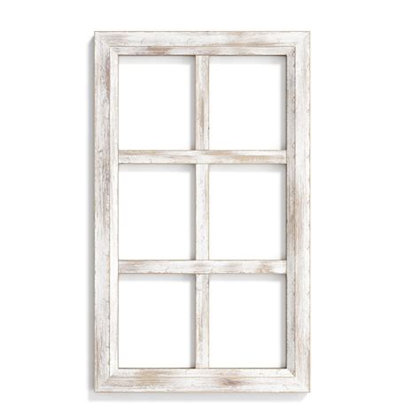 Buy Barnyard Designs 24x40 Rustic Window Frame Wall Decor Farmhouse