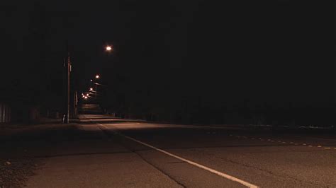 Deserted Neighborhood Street At Night Time Stock Footage Sbv 300129256