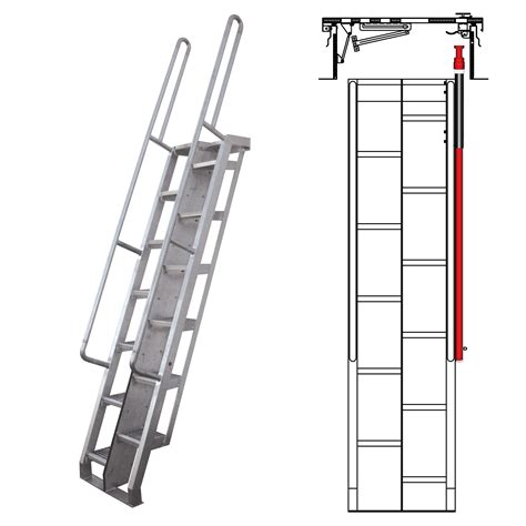 Aluminum Alternating Tread Ladders