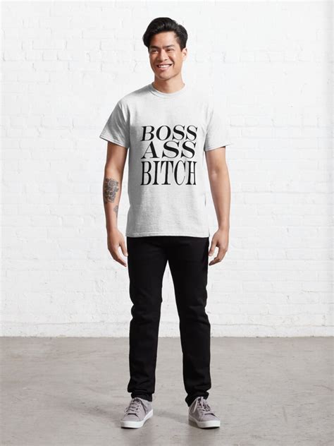 boss ass bitch ptaf t shirt by matdiamonds redbubble