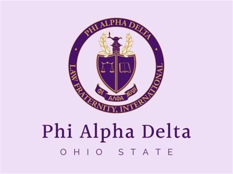 Phi Alpha Delta Pre Law Fraternity International Find A Student