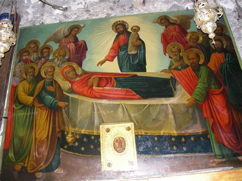 Dormition Church Tomb Of The Virgin Mary Wikipedia Icon Of The