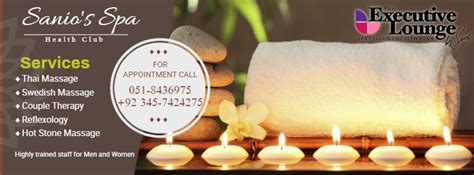 Best Massage Center In Islamabad Sanios Spa Tijarco