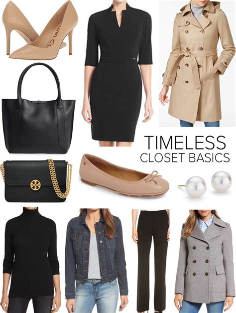 Timeless Closet Basics That Wont Go Out Of Style Fashion Capsule