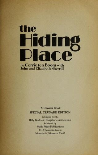 The Hiding Place Book Cover The Hiding Place Dvd Billygrahambookstore