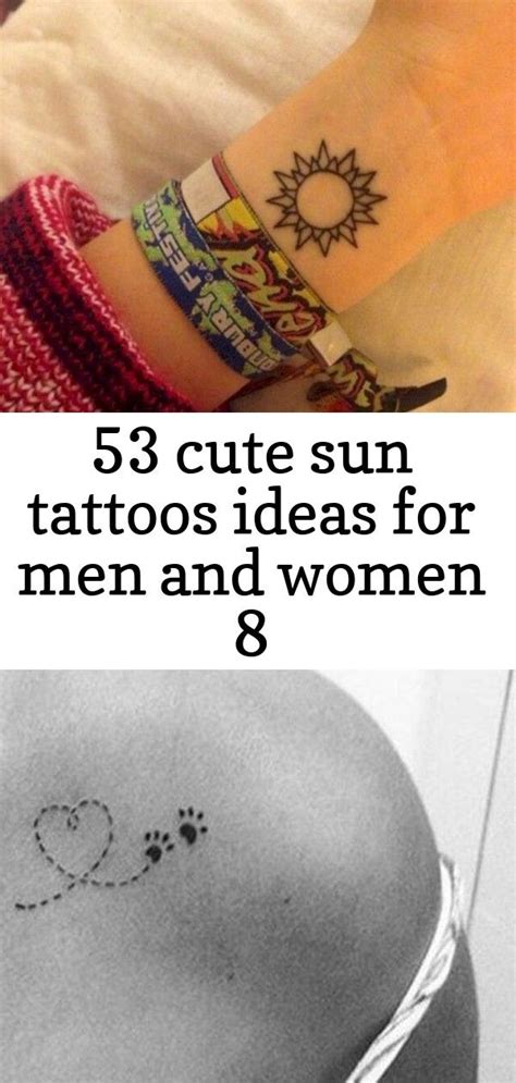 53 Cute Sun Tattoos Ideas For Men And Women 8 Sun Tattoos Cute Sun