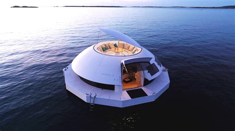The Anthenea Is A Solar Powered Luxury Yacht And It Looks Like A Ufo