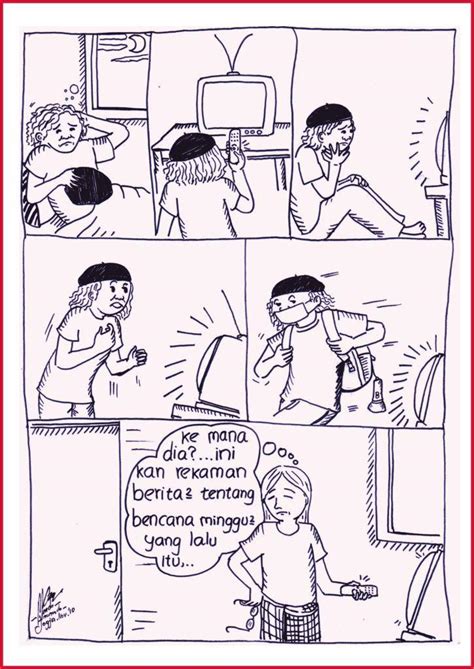 15 Contoh Gambar Ilustrasi Komik Lucu dan Menarik - Seni ...