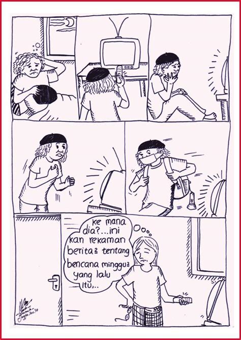 Sebagai contoh, pernah bayu mengajak ayahnya bermain badminton saat akhir pekan, namun ayahnya tak bisa karena ada pekerjaan kantor cerita dimulai. Contoh Gambar Komik Sederhana Yang Mudah Digambar ...