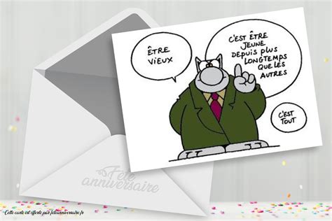 Envoyer une carte d'anniversaire virtuelle à quelqu'un est vraiment amusant c'est à fois. Carte d'anniversaire Geluck - Carte gratuite Anniversaire ...