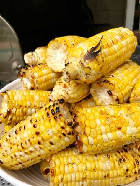 Grilled Corn On The Cob Ready In Minutes Grilled Corn Grilled Vegetable Recipes Grilling