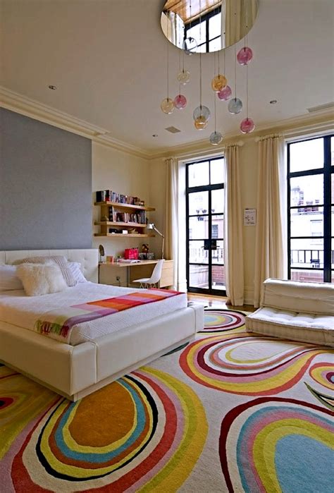 Teen Room Ideas Using Patterned Area Rugs Kidspace Interiors
