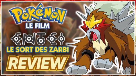 pokémon le film 03 le sort des zarbi review youtube