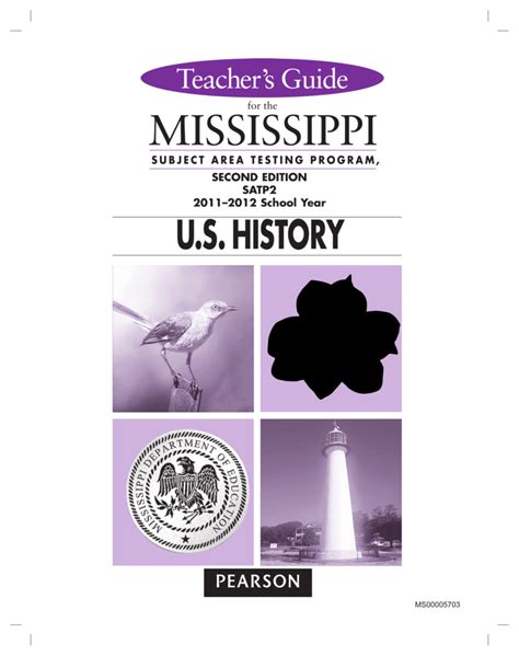 Us History Mississippi Department Of Education