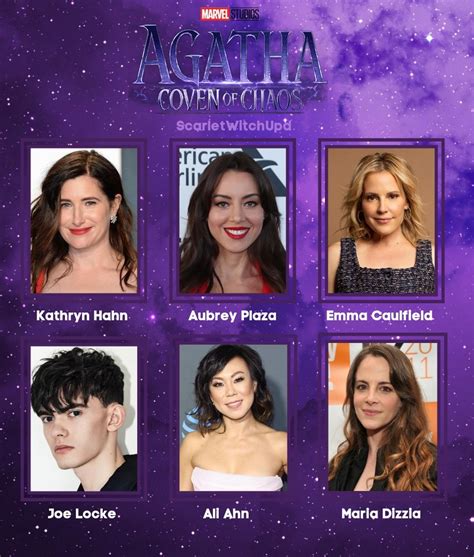 The Cast Of Agatha Coven Of Chaos Rmarvelstudios