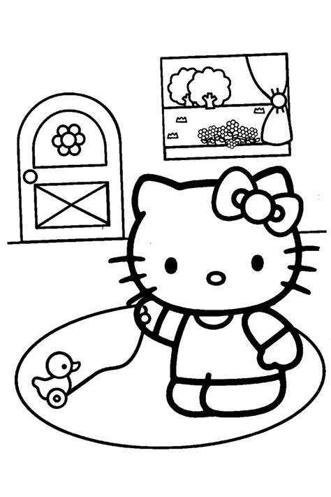 100 Hello Kitty Coloring Pages For Kids Раскраски Детские раскраски
