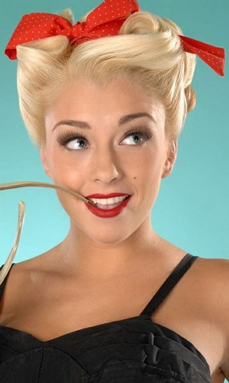 Pin Up Girl Hairstyles For Long Hair Style And Beauty