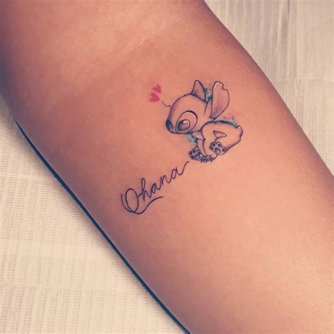 Pin De Shana1200 Em Cute Tattoos Tatuagem Ohana Lilo E Stitch