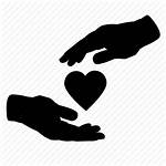Giving Hands Icon Support Help Care Icons
