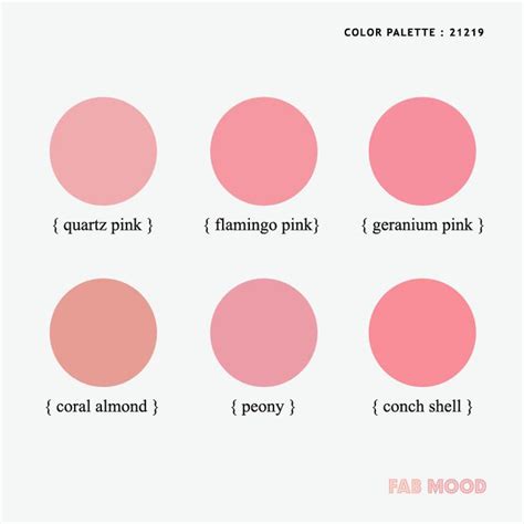 4 Soft And Romantic Pink Color Palettes For Spring Wedding 2020 Soft