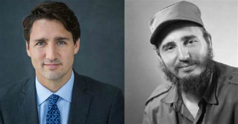 Fidel Castro And Justin Trudeau Pictures Justin Trudeau And Fidel