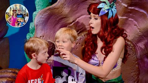 Meeting Ariel At Ariels Grotto In Magic Kingdom Walt Disney World Vlog 4 26 18 Youtube