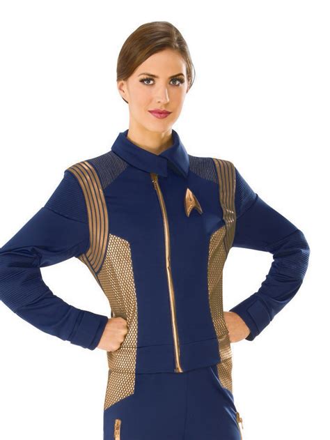 Star Trek Discovery Womens Copper Operations Uniform Costume