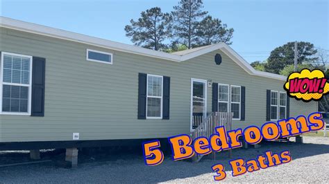 Huge 5 Bedroom 3 Bath Homemax Mobile Home 3 Mobilehomediva Youtube