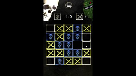 Free Android Game Scary Tic Tac Toe 5x5 4 In A Row Youtube
