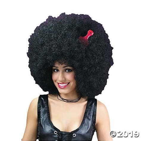 Super Jumbo Afro Wig Oriental Trading Afro Wigs Afro Human Hair Wigs