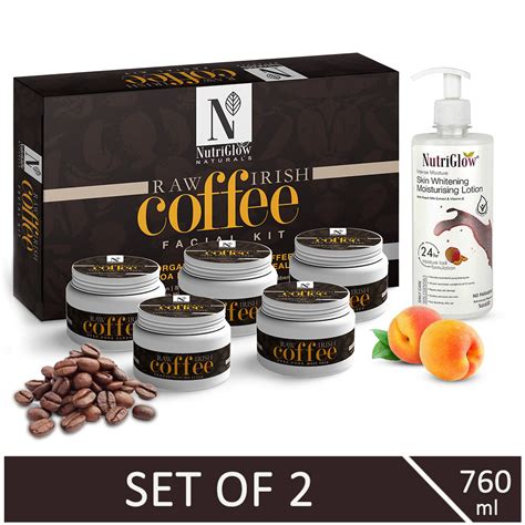 Nutriglow Skin Care Combo Coffee Facial Kit Gm Skin Whitening