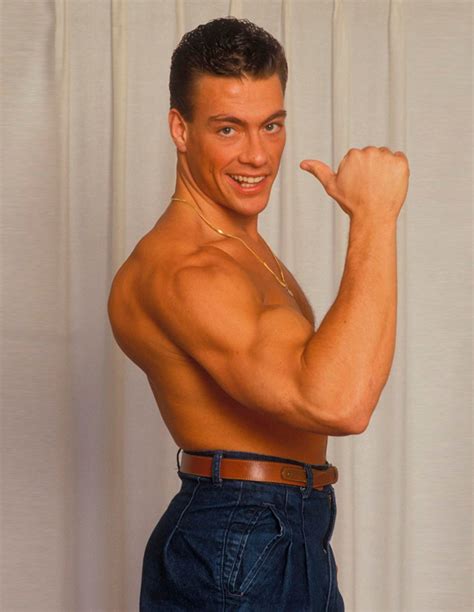 It evidently wasn't in the genes; Los años dorados de Jean Claude Van Damme (I) - Teenage ...