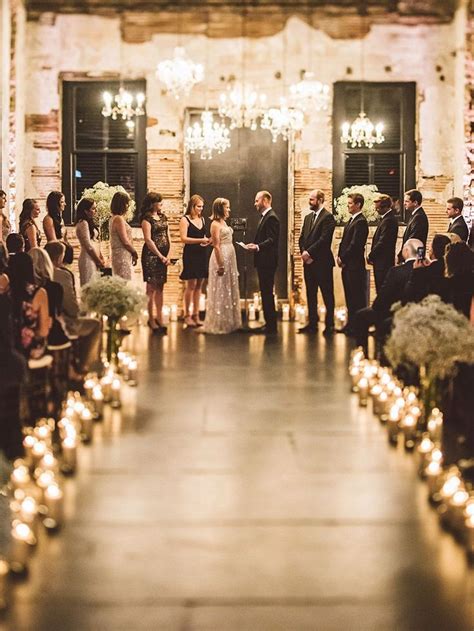 11 Romantic Ways To Fill Your Wedding With Candlelight Candlelit