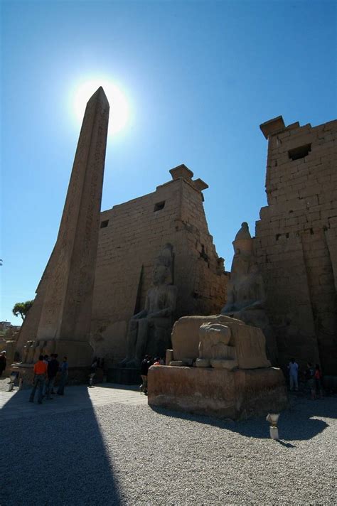 Temple Of Luxor Dedicated To The Theban Triad Of Amun Min Flickr