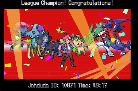 After A Couple Attempts I Finally Finished My Pokemon Platinum Nuzlocke