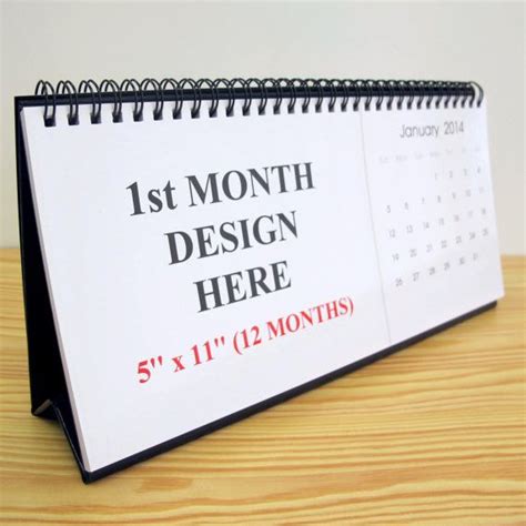 Personalized Desk Calendar Easel Desk By Printerstudio On Etsy 899