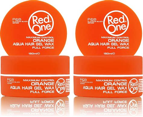 Red One Aqua Hair Gel Wax Full Force Maximum Control 150ml Ebay
