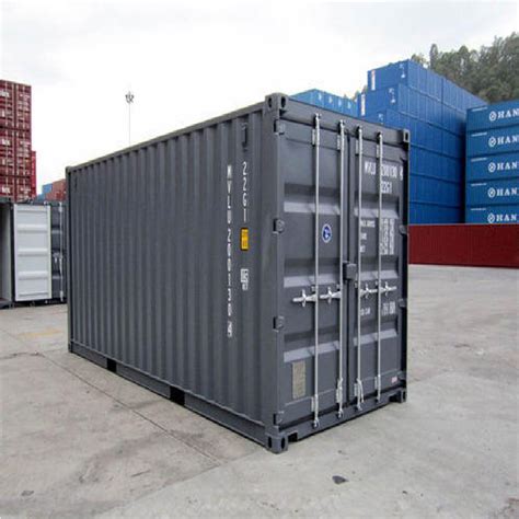 Galvanized Steel Dry Container Storage Cargo Containers Capacity 20