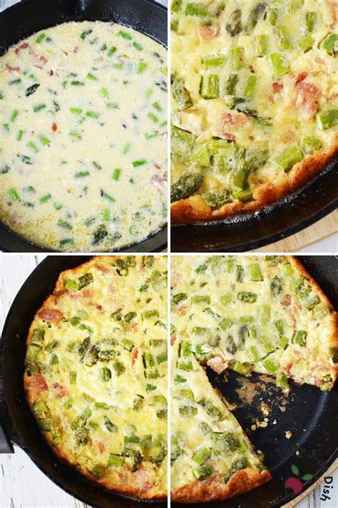 Crustless Asparagus Quiche Perfect For Spring Time Easy Side Dish Recipes