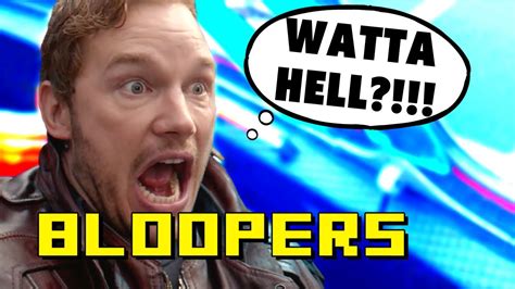 CHRIS PRATT BLOOPERS COMPILATION Guardians Of The Galaxy Jurassic