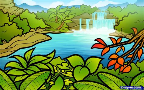 Check spelling or type a new query. Tropical Rainforest Drawing at GetDrawings | Free download