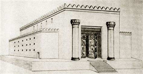 Architectural model of the temple of king solomon in jerusalem, 1883. Stevens model reconstruction of Solomon'ss Temple