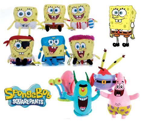 Nickelodeon Spongebob Squarepants Piece Squidward Plankton And Krabs