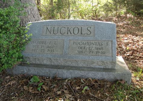 Pocahontas Virginia Pokie Taylor Nuckols 1865 1940 Find A Grave