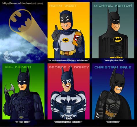 The Many Faces Of Batman By ~xamoel Batman Batman Inspired Joker Art
