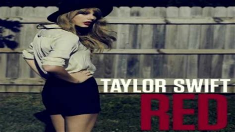 Taylor Swift Red Lyrics In Descriptionhd Youtube