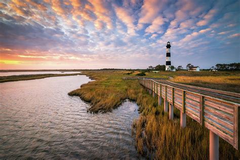 Bodie Island Lighthouse Outer Banks North Carolina Obx Nc Photograph By