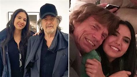 Al Pacino S Pregnant Lover Noor Alfallah Is Mick Jagger S Ex And Pals With Clint Eastwood