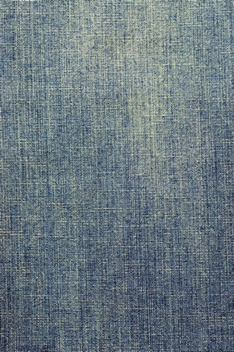 Faded Denim Fabric Texture Closeup Of The Texture Of Faded Denim